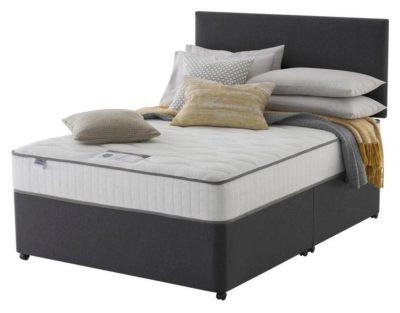 Silentnight Middleton Charcoal Memory Foam Divan - Sm Double